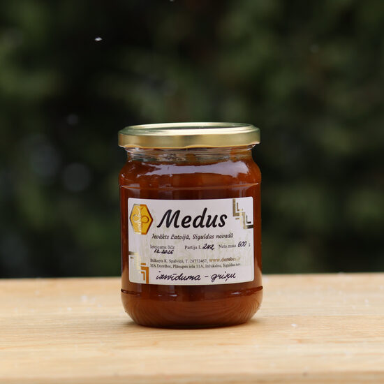 Izsvīduma - griķu medus, 600 g